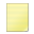 Paper Yellow Icon 32x32 png